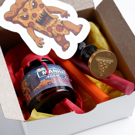 Papier Plume - Manhattan Man-Eating Pizza - Fountain Pen Ink Set - Papier Plume