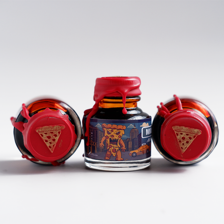 Papier Plume - Manhattan Man-Eating Pizza - Fountain Pen Ink - Papier Plume