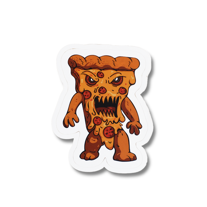 Manhattan Man-Eating Pizza - Sticker - Papier Plume