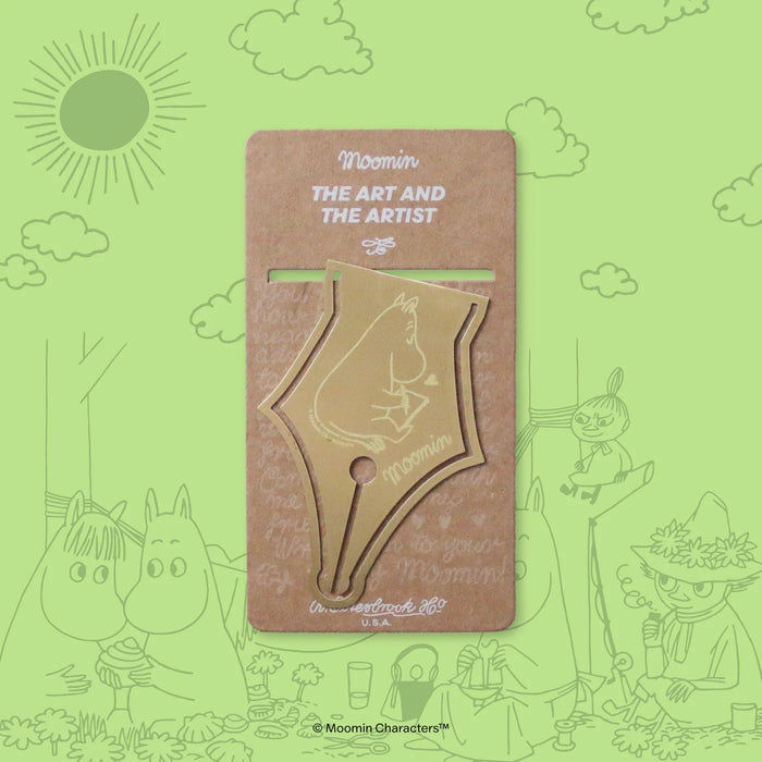 Moomin x Esterbrook Brass Bookmark