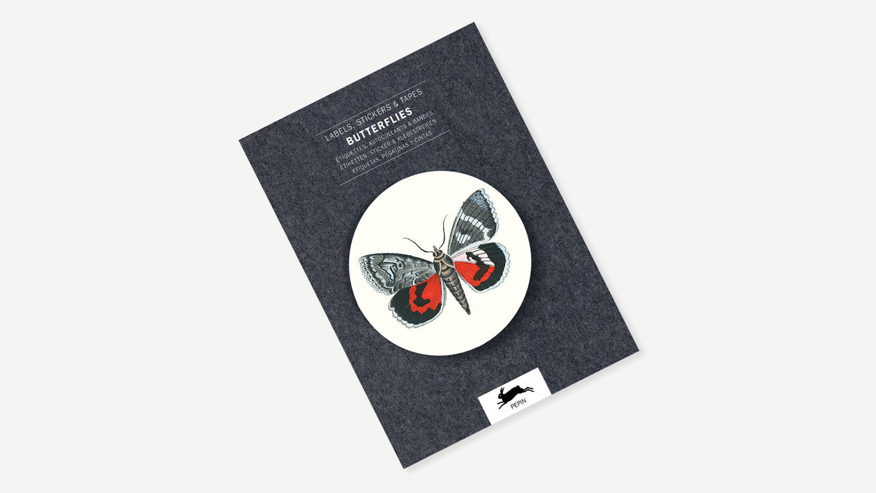 Pepin Press - Stickers & Tape Book - Butterflies