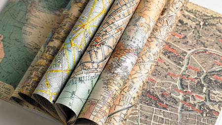 Pepin Press - Creative Paper - Maps - Papier Plume