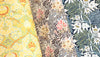 Creative paper featuring William Morris designs by Pepin Press, showcasing intricate floral and botanical patterns in vibrant colors.