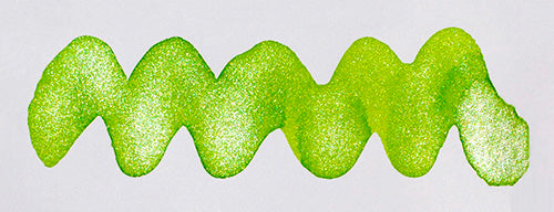 Diamine - Shimmertastic - Shimmering Fountain Pen Ink - Neon Lime