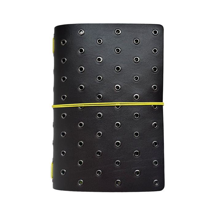 Imperfect Concepts - #34- Niko - Umber with Bronze Grommets - B6 Trifold Folio