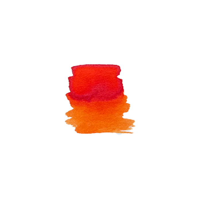 Papier Plume The Loop Series fountain pen ink set with multiple colorful ink bottles on a white background.