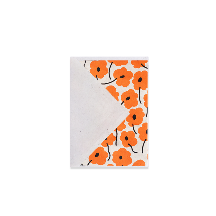 Giftsland - Orange Sakura - Notecards - Papier Plume
