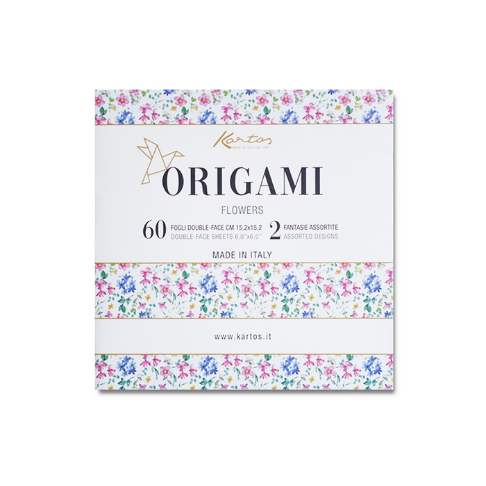 Kartos - Origami - Flowers - Papier Plume