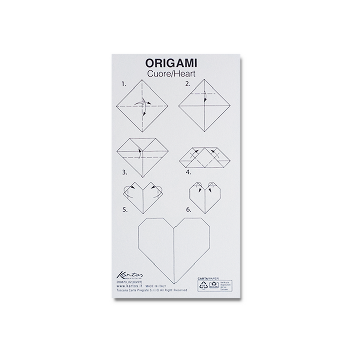 Kartos - Origami - Flowers - Papier Plume