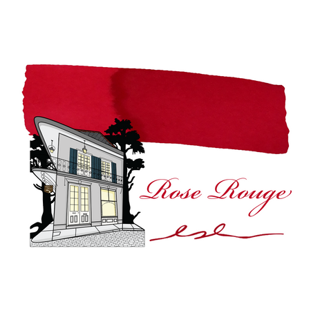 Papier Plume - Fountain Pen Ink - Rose Rouge - Papier Plume