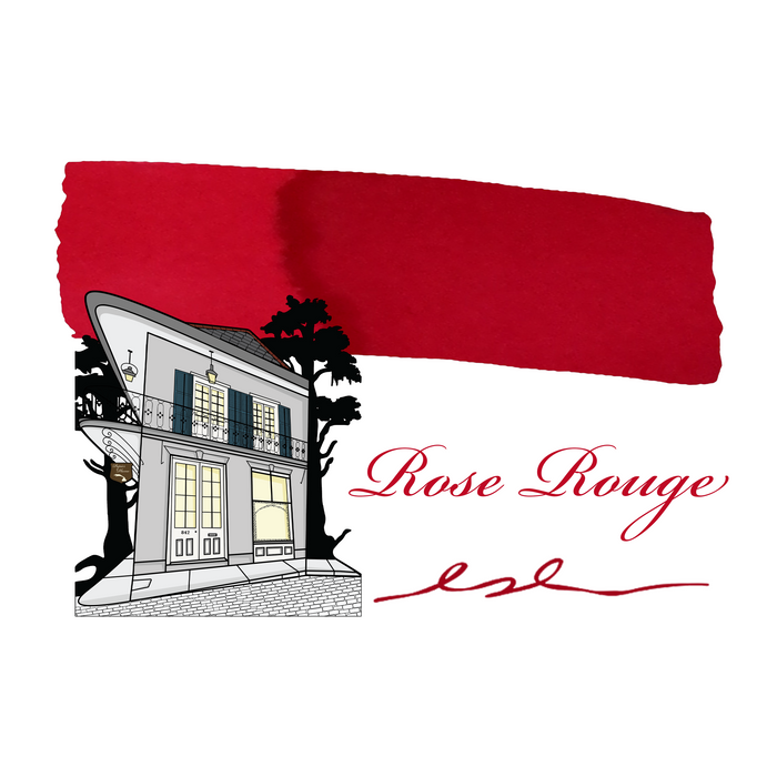 Papier Plume - Fountain Pen Ink - Rose Rouge - Papier Plume