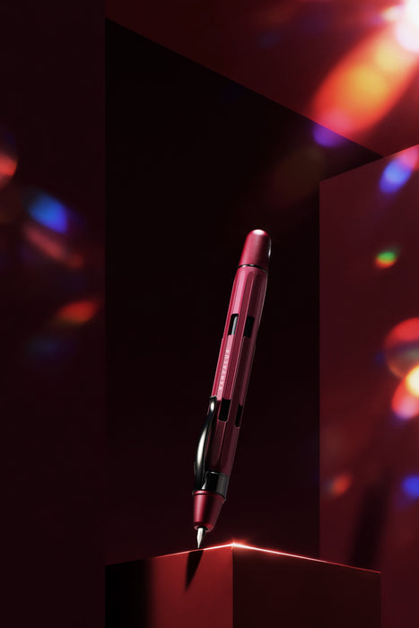 Nahvalur - Eclipse - Emerald and Ruby - Fountain Pen - Papier Plume