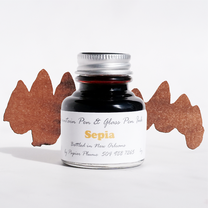 Papier Plume - Fountain Pen Ink - Sepia