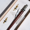 Bortoletti - Wood and Bronze - Dip Pen Calligraphy Set - Papier Plume