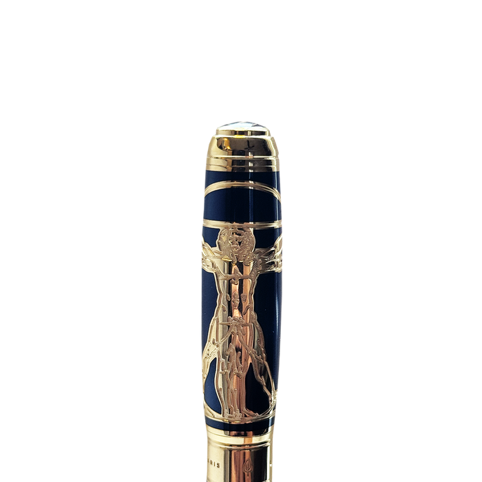 S.T. Dupont - Vitruvian Man Blue - Limited Edition - Fountain Pen