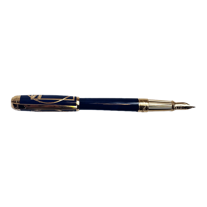 S.T. Dupont - Vitruvian Man Blue - Limited Edition - Fountain Pen