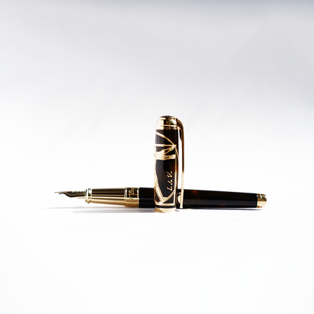 S.T. Dupont - Line D Vitruvian Man - Limited Edition - Fountain Pen - Papier Plume
