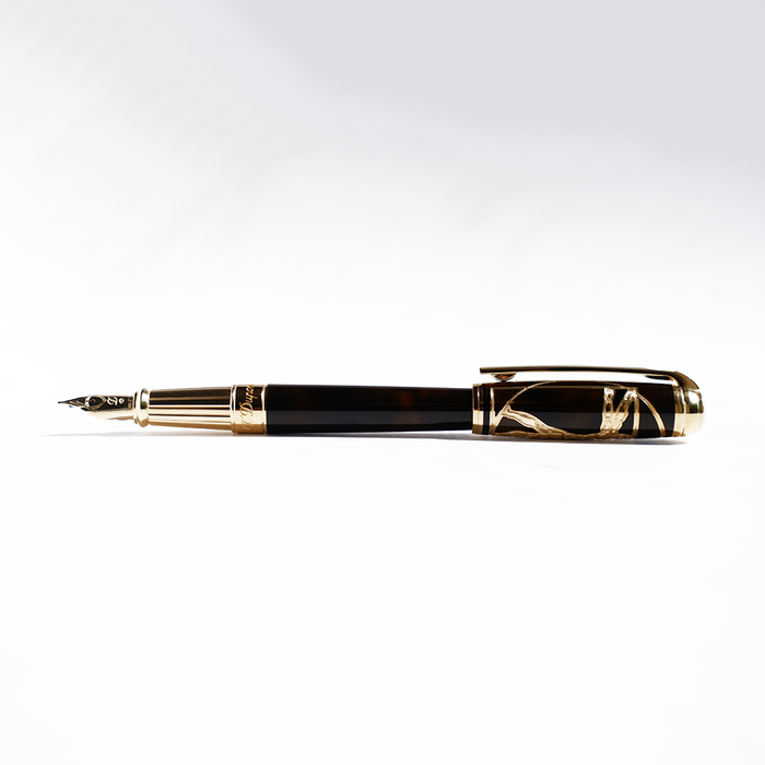 S.T. Dupont - Line D Vitruvian Man - Limited Edition - Fountain Pen - Papier Plume