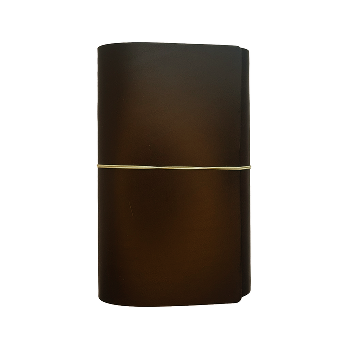 Imperfect Concepts - #2 - Sadie - Dark Brown - A5 Trifold Folio