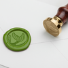 Papier Plume Swamp Mermaid wax seal design featuring detailed mermaid scales