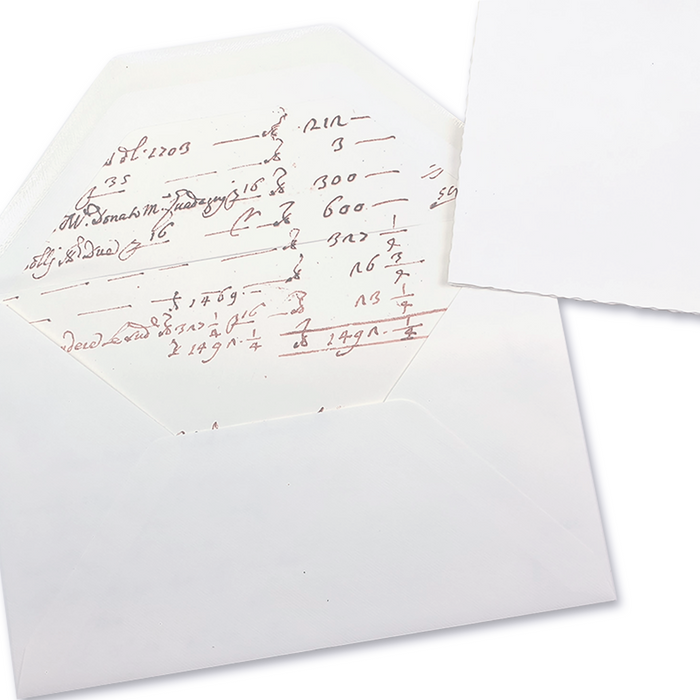 Rossi - Script - Lined Envelopes - Papier Plume
