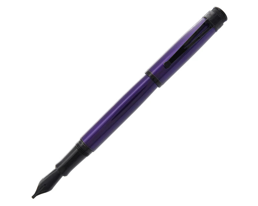 Retro 51 Tornado - Fountain Pen - Stealth - Midnight Purple Fountain Pen - Papier Plume