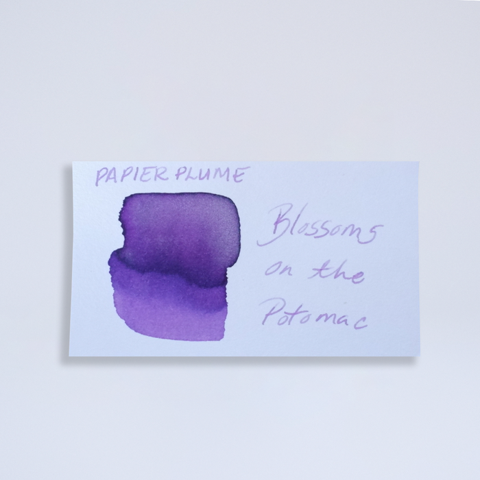 Papier Plume - DC Pen Show - Blossoms on the Potomac Fountain Pen Shimmer Ink - Papier Plume