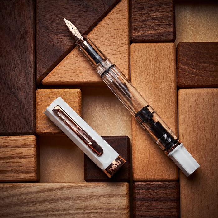 Twsbi - Eco - White RoseGold- Fountain Pen