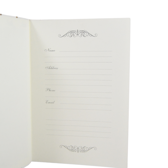Rossi - Hard Cover Notebook Gold Dogs Gilt Edges