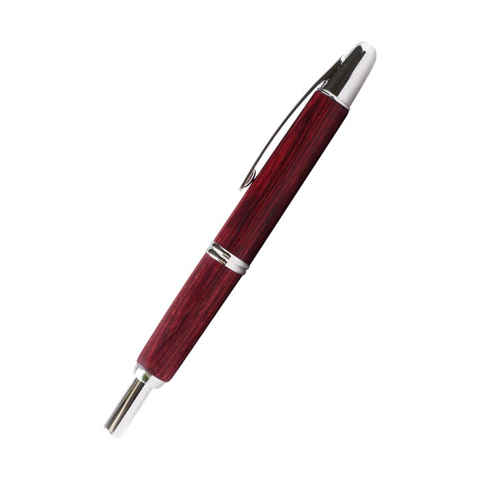 Pilot - Vanishing Point - Fountain Pen - Birchwood Red - Papier Plume
