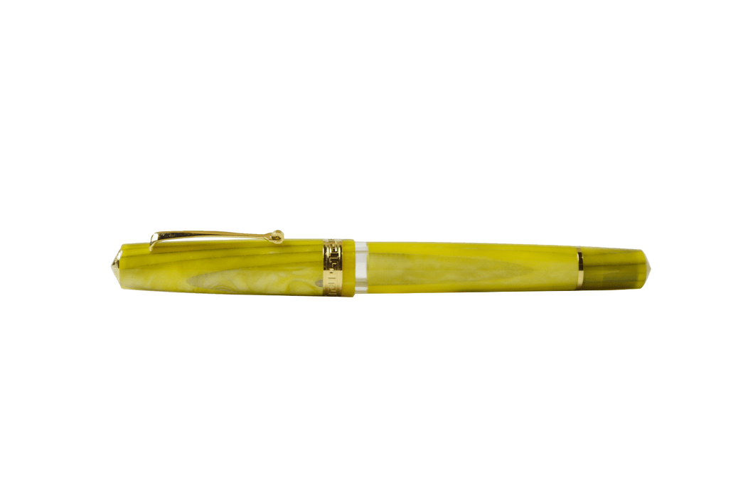 Armando Simoni Club - Studio Fountain Pen - Pinnacle Yellow Gold Trim - Papier Plume