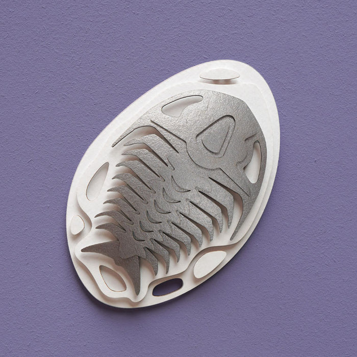 Paper Fossil Art - Trilobite