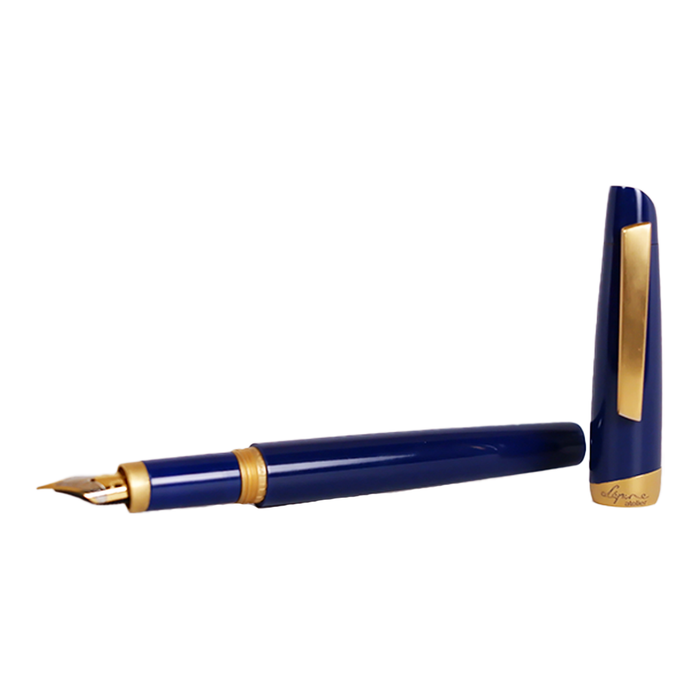 Jean-Pierre Lepine - Yuzu - Blue with Gold Accessory - Fountain Pen