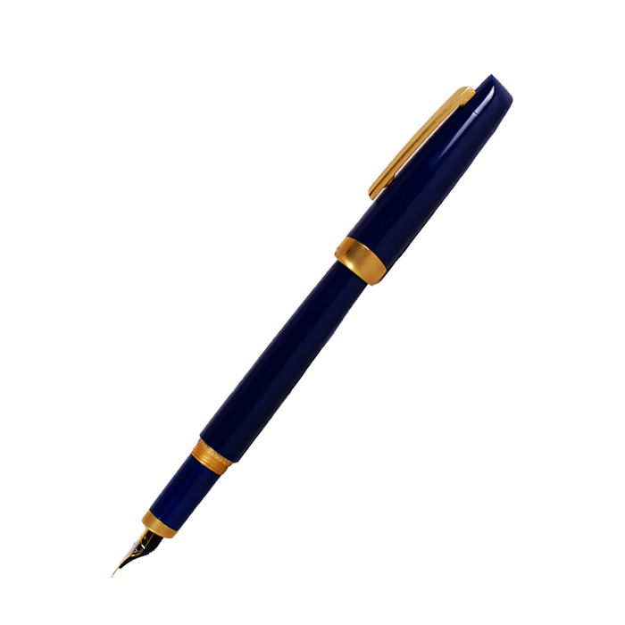 Jean-Pierre Lepine - Yuzu - Blue with Gold Accessory - Fountain Pen