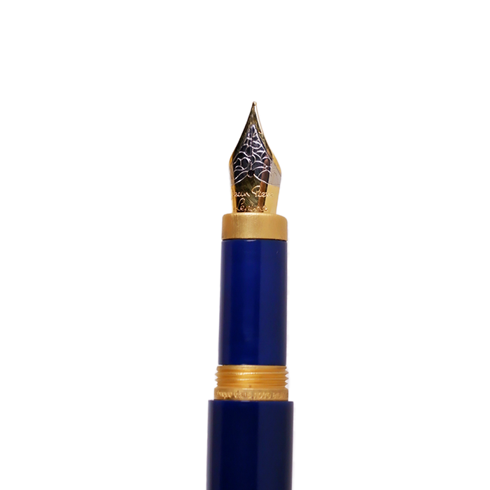 Jean-Pierre Lepine - Yuzu - Blue with Gold Accessory - Fountain Pen