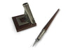 Bortoletti - Pen Rest - Sapele Wood Square Base - Papier Plume