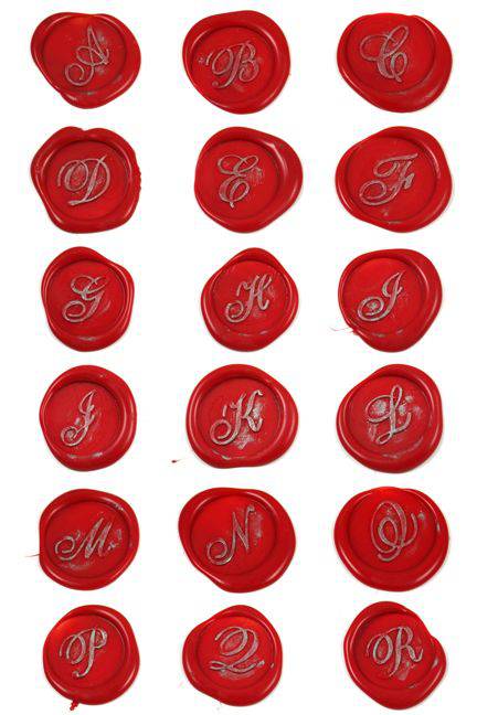 Bortoletti - Script Monogram Seal - Papier Plume