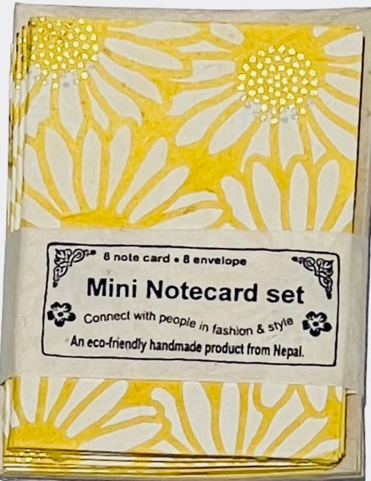 Enclosure, Daisy yellow, set of 8 - Papier Plume