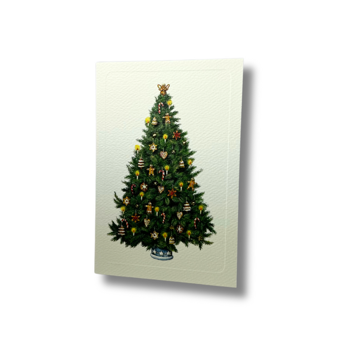 Christmas Cards - Christmas Tree Fruit - Papier Plume