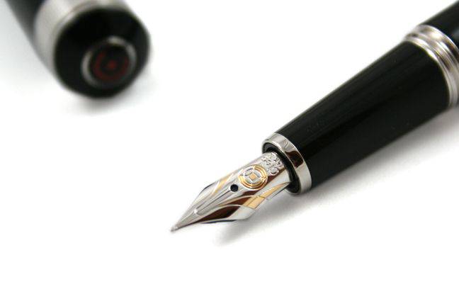 Cleo Skribent - Aura - Fountain Pen - Black - Papier Plume