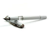 Cleo Skribent - Classic Palladium - Fountain Pen - Piston - White - Papier Plume