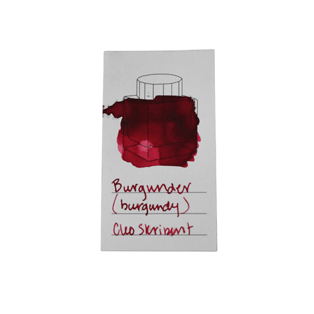 Cleo Skribent - Bottled Fountain Pen Ink - Burgunder - Burgundy - Papier Plume