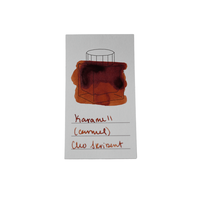 Cleo Skribent - Bottled Fountain Pen Ink - Karamell - Caramel - Papier Plume