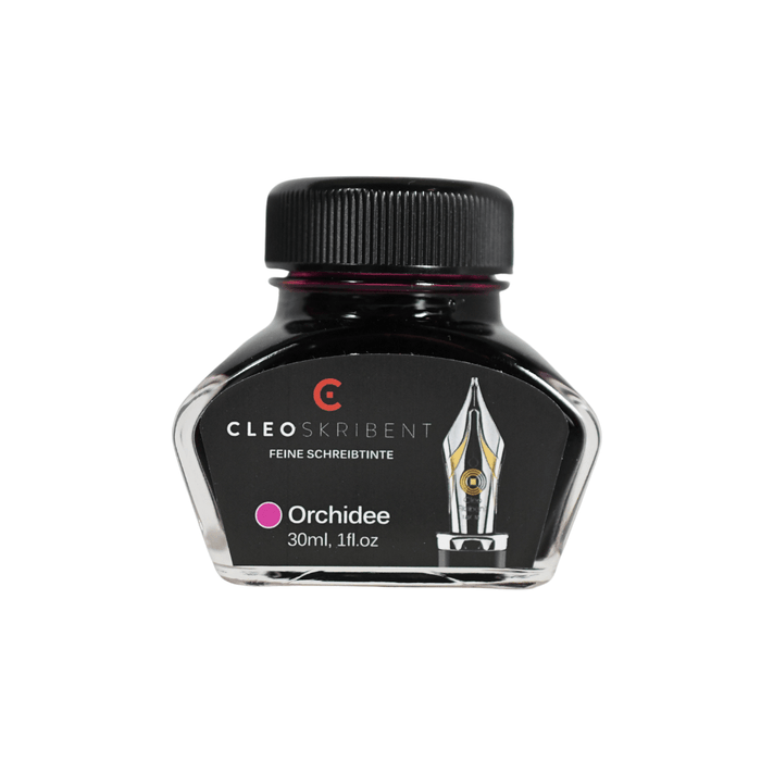 Cleo Skribent - Bottled Fountain Pen Ink - Orchidee - Orchid - Papier Plume