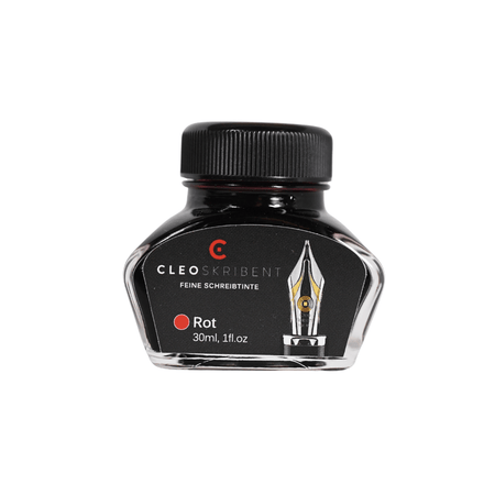 Cleo Skribent - Bottled Fountain Pen Ink - Rot - Red - Papier Plume