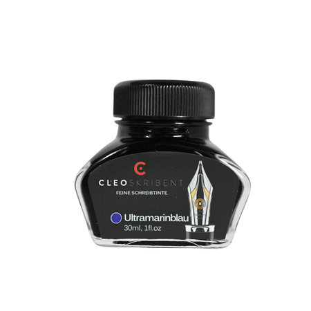 Cleo Skribent - Bottled Fountain Pen Ink - Ultramarinblau - Ultramarine blue - Papier Plume