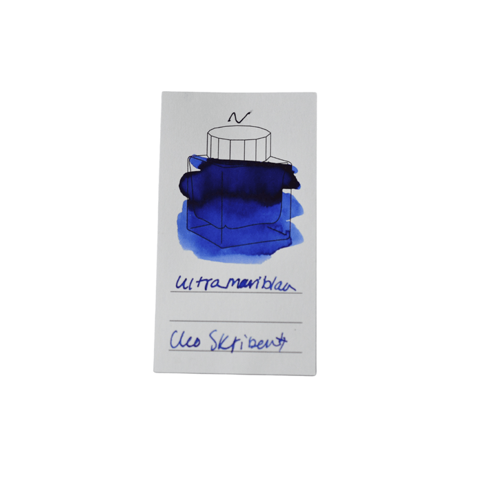 Cleo Skribent - Bottled Fountain Pen Ink - Ultramarinblau - Ultramarine blue - Papier Plume