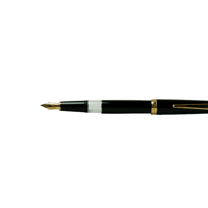 Cleo Skribent - Classic Gold - Fountain Pen - Piston - Schwarz