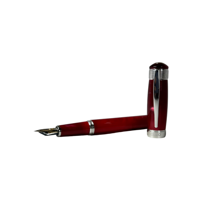 Cleo Skribent - Aura - Fountain Pen - Red - Papier Plume