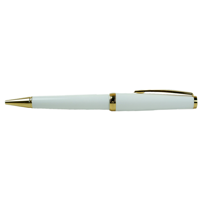 Cleo Skribent - Classic Gold - Rollerball - White